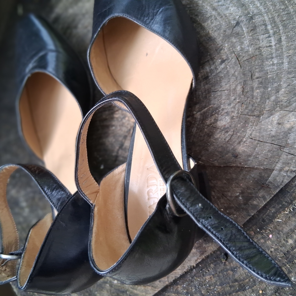 Prada Black Leather Flats